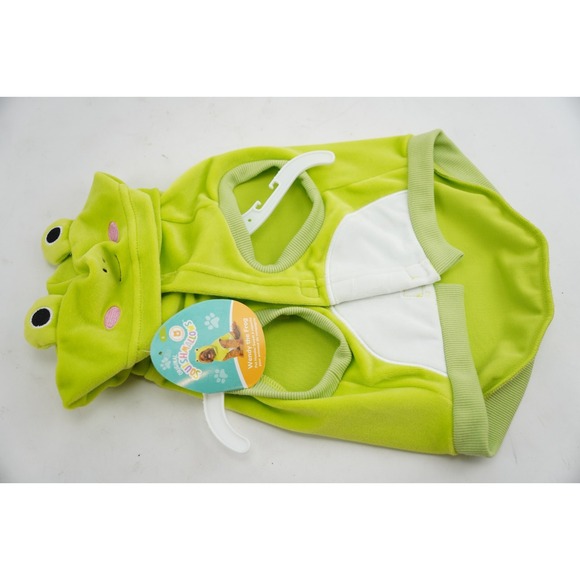 Other - NEW‎ Squishmallows Wendy The Frog Hoodie Dog Clothes Pet Costume Size Small